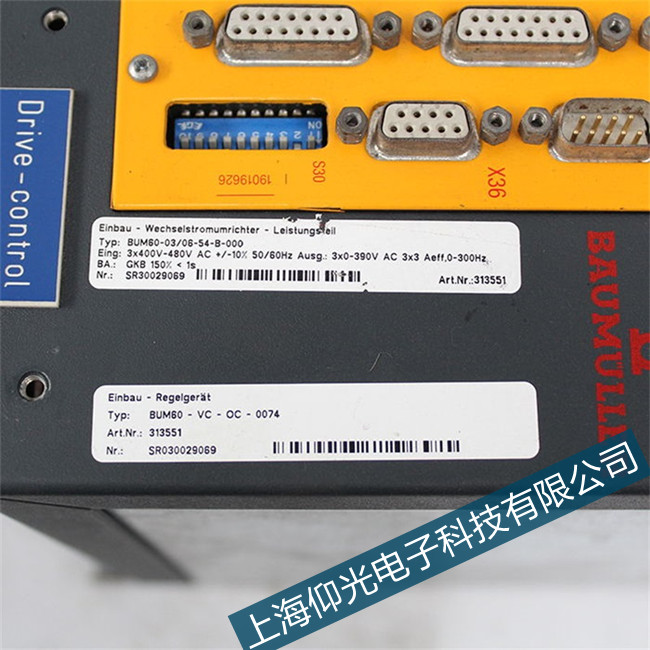 內(nèi)江鮑米勒驅(qū)動器電源輸入電壓低或者缺相維修必看