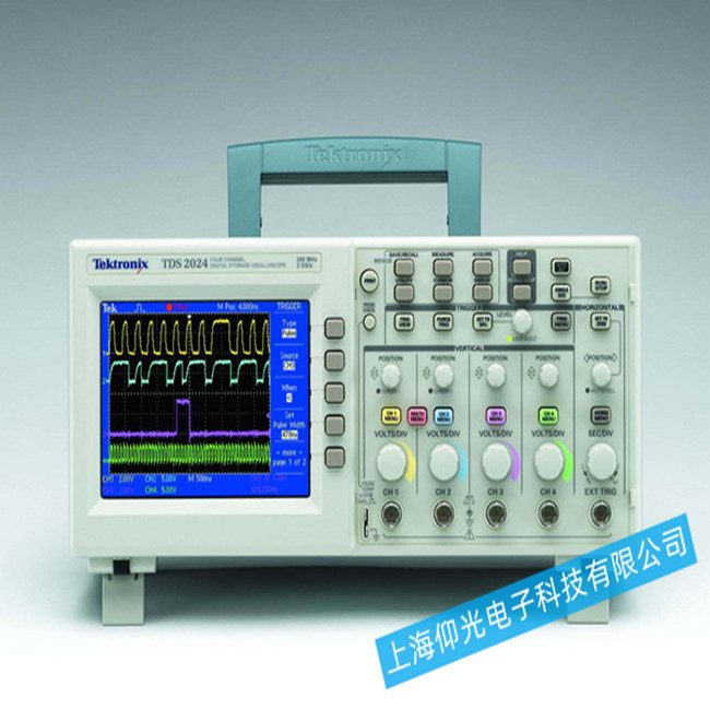 示波器--泰克TDS-2024控制板組件損壞的故障維修分享
