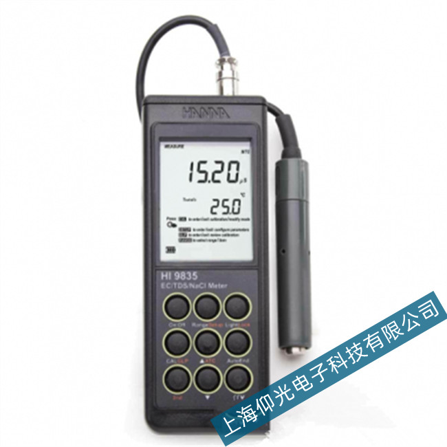 哈納HI9835電導(dǎo)率儀常見(jiàn)故障現(xiàn)象的處理方法